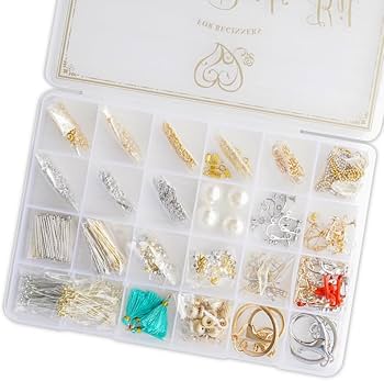 Amazon | 紗や工房 ハンドメイド アクセサリーパーツセット36種 Amazon | 紗や工房 ハンドメイド アクセサリーパーツセット36種